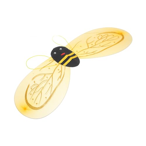 PartyKindom Kleine Bienenflügel gefälscht Kleinkind Bienen-Party-Dekorationen Kostüm winzig Mini Bienenflügel für Cosplay-Party Bienenflügel zur Dekoration Bienenzubehör Spinnen Gelb PartyKindom Kleine Bienenflügel gefälscht Kleinkind Bienen-Party-Dekorationen Kostüm winzig Mini Bienenflügel für Cosplay-Party Bienenflügel zur Dekoration Bienenzubehör Spinnen Gelb von PartyKindom