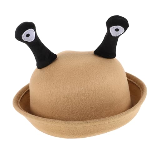 PartyKindom Kleine Runde Kindermütze mit Schneckenaugen Design Leichte Freizeitkappe für Jungen und Mädchen Kreativer Lustiger Stil Geeignet für Herbst und Winteroutfits Hellbraun PartyKindom Kleine Runde Kindermütze mit Schneckenaugen Design Leichte Freizeitkappe für Jungen und Mädchen Kreativer Lustiger Stil Geeignet für Herbst und Winteroutfits Hellbraun von PartyKindom