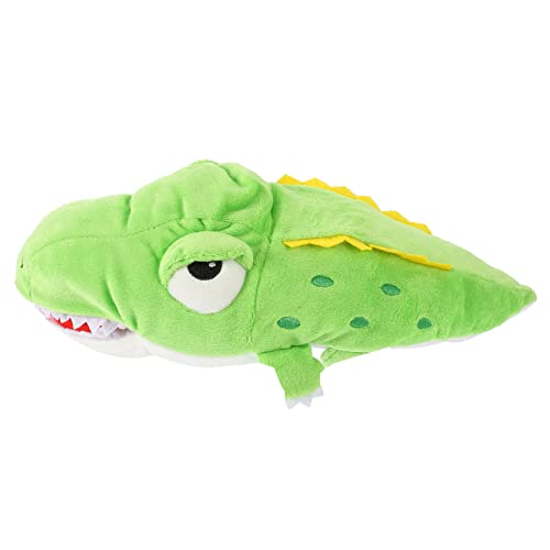 PartyKindom Kreative Krokodil Handpuppe Plüsch Tier zum Geschichtenerzählen für Weiches DIY Handspielzeug Interaktives Cartoon Tier Handspielzeug von PartyKindom