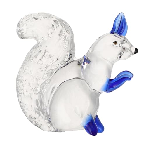 PartyKindom Kristalleichhörnchen Kristall Tiere Eichhörnchenfiguren Wohnkultur Kristallfigur Für Frauen Kristalltier Schneckenfigur Kristall-segen-tischdekoration Eichhörnchen-Statue Blue PartyKindom Kristalleichhörnchen Kristall Tiere Eichhörnchenfiguren Wohnkultur Kristallfigur Für Frauen Kristalltier Schneckenfigur Kristall-segen-tischdekoration Eichhörnchen-Statue Blue von PartyKindom
