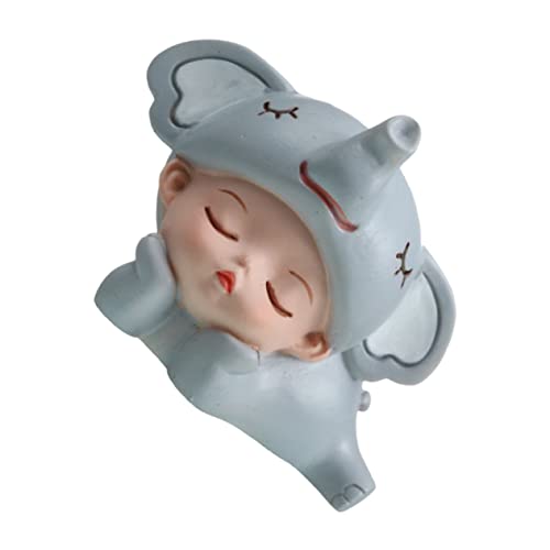 PartyKindom Kuchen Dekoration Figuren für Tortenornamente Resin Lebendige Skulpturen für Geburtstagsfeiern und Feiern Graue Tierdeko PartyKindom Kuchen Dekoration Figuren für Tortenornamente Resin Lebendige Skulpturen für Geburtstagsfeiern und Feiern Graue Tierdeko von PartyKindom