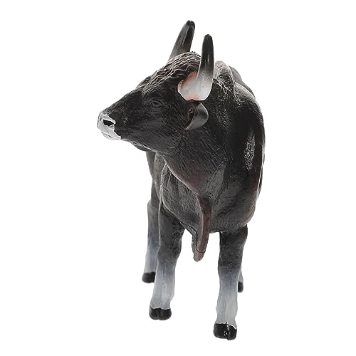 PartyKindom Kühe Figurine Modell aus Kunststoff Realistisches Simuliertes Rinder Modell Langlebiges Tiermodell für Sammler für Dekoration PartyKindom Kühe Figurine Modell aus Kunststoff Realistisches Simuliertes Rinder Modell Langlebiges Tiermodell für Sammler für Dekoration von PartyKindom
