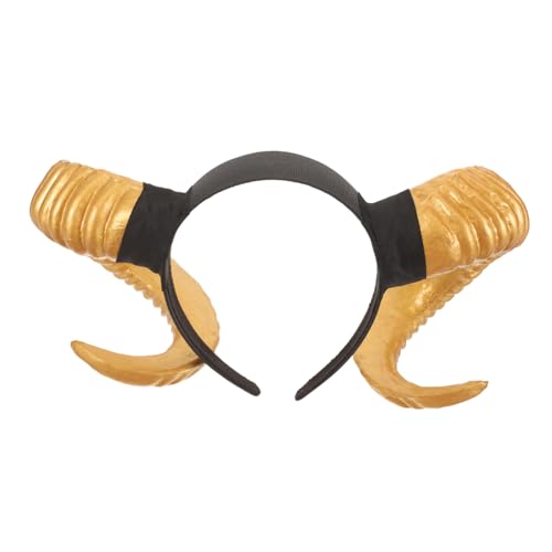 PartyKindom Künstliches Schafhorn-stirnband Gothic Dämon Ziege Schaf Horn Stirnband Teufelshorn Haarband Kopfschmuck Teufelsohren Schaf Cosplay Horn Teufels Hörner Halloween Mann Requisiten PartyKindom Künstliches Schafhorn-stirnband Gothic Dämon Ziege Schaf Horn Stirnband Teufelshorn Haarband Kopfschmuck Teufelsohren Schaf Cosplay Horn Teufels Hörner Halloween Mann Requisiten von PartyKindom