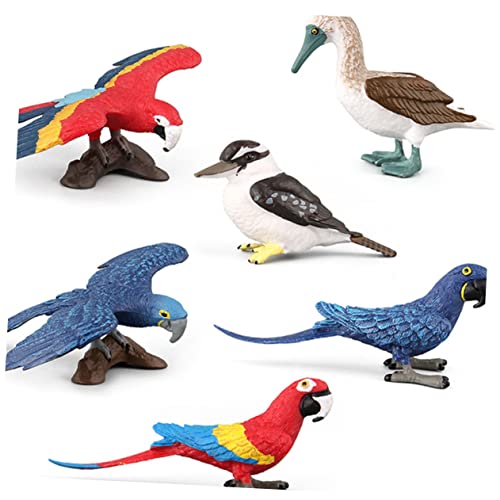 PartyKindom Künstliches Tiermodell Papagei für Gelb Blaues Design für Kreatives und Dekoration für Zuhause und Büro Perfektes PartyKindom Künstliches Tiermodell Papagei für Gelb Blaues Design für Kreatives und Dekoration für Zuhause und Büro Perfektes von PartyKindom
