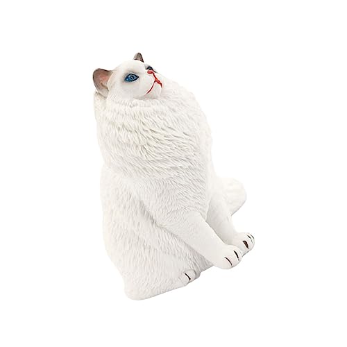 PartyKindom Kunststoff Katze Figur Modell Deko Realistisches Tiermodell für Naturwissenschaftliche Bildung Leicht und Tragbar Zieht Aufmerksamkeit PartyKindom Kunststoff Katze Figur Modell Deko Realistisches Tiermodell für Naturwissenschaftliche Bildung Leicht und Tragbar Zieht Aufmerksamkeit von PartyKindom