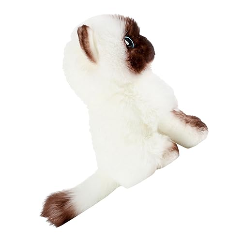 PartyKindom Kuschelige Siamkatze Plüschtier Süßes Stofftier für Dekoration und Hautfreundlich und Komfortabel für Geschenkideen und Heimdekoration PartyKindom Kuschelige Siamkatze Plüschtier Süßes Stofftier für Dekoration und Hautfreundlich und Komfortabel für Geschenkideen und Heimdekoration von PartyKindom