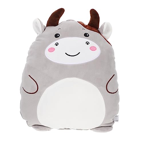 PartyKindom Kuscheltier Kuh Plüschkissen für Cartoon Kuschelkuh Dekokissen für Sofa Weiches Wurfkissen PartyKindom Kuscheltier Kuh Plüschkissen für Cartoon Kuschelkuh Dekokissen für Sofa Weiches Wurfkissen von PartyKindom