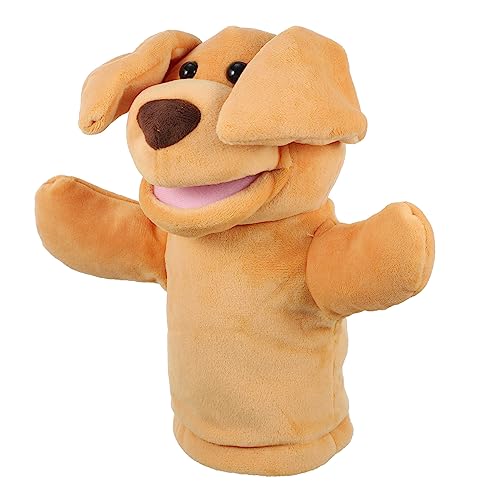 PartyKindom Kuscheltier Hund Handpuppe aus Plüsch Interaktives für Geschichtenerzählen Rollenspiel und Kreative Fantasieaktivitäten für Kleinkinder PartyKindom Kuscheltier Hund Handpuppe aus Plüsch Interaktives für Geschichtenerzählen Rollenspiel und Kreative Fantasieaktivitäten für Kleinkinder von PartyKindom