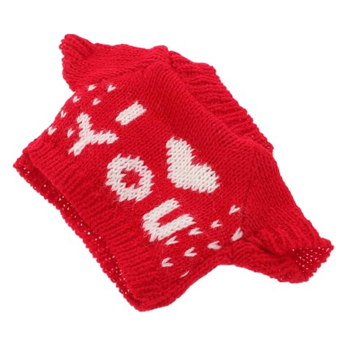 PartyKindom Kuscheltiere Kleidung Bär Pullover Outfit Baumwolle Plüschspielzeug Zubehör Niedliches Hoodie für Teddybären und Puppen Interaktives Familienspielzeug Rot PartyKindom Kuscheltiere Kleidung Bär Pullover Outfit Baumwolle Plüschspielzeug Zubehör Niedliches Hoodie für Teddybären und Puppen Interaktives Familienspielzeug Rot von PartyKindom