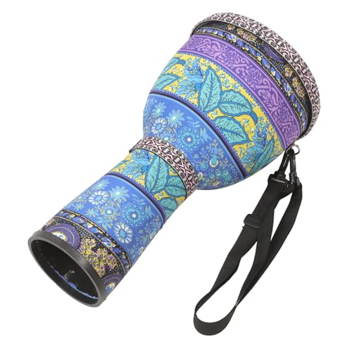 PartyKindom Leichte African Djembe Handtrommel für Anfänger Trommel Percussion Instrument Bunt Robust für Musikfeiern Bühne und Bandperformance von PartyKindom