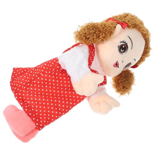PartyKindom Lifelike Handpuppe Cartoon Plüsch Handspielzeug für Erwachsene Realistische Figur Interaktives Puppentheater Weiches Material Fördert Fantasie und Geschichten Erzählen von PartyKindom