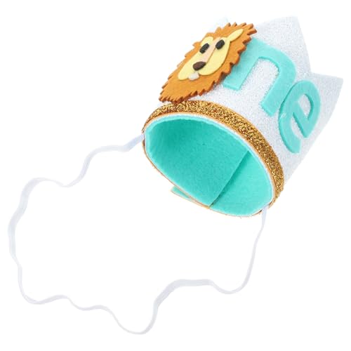 PartyKindom Löwenkrone Geburtstag Hut Jungen Elastisch Leicht Tierisch Party Fotorequisite für Geburtstag Fest PartyKindom Löwenkrone Geburtstag Hut Jungen Elastisch Leicht Tierisch Party Fotorequisite für Geburtstag Fest von PartyKindom