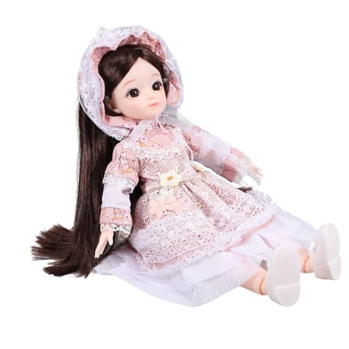 PartyKindom Lolita Style Puppe Mädchen Prinzessin unser Kleidung klein verbunden modische leuchtende Spielzeuge Samt von PartyKindom