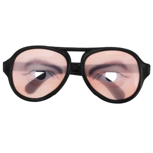 PartyKindom Lustige Brille für Erwachsene, Streichbrille mit Augen, Originelles, Witziges Kostümzubehör für Halloween-party-requisiten PartyKindom Lustige Brille für Erwachsene, Streichbrille mit Augen, Originelles, Witziges Kostümzubehör für Halloween-party-requisiten von PartyKindom