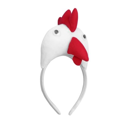 PartyKindom Lustiges Hahnen Stirnband aus Verstellbar Cartoon Haarschmuck für Partys Fasching Karneval Fotorequisite für Frauen und Mädchen PartyKindom Lustiges Hahnen Stirnband aus Verstellbar Cartoon Haarschmuck für Partys Fasching Karneval Fotorequisite für Frauen und Mädchen von PartyKindom
