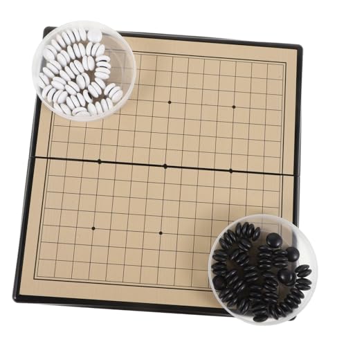 PartyKindom Magnetisches Einer Reihe Spielset mit Standardgröße Brett Magnetische Steine Tragbares Denkspiel für Anfänger für Reisen und Geistige von PartyKindom