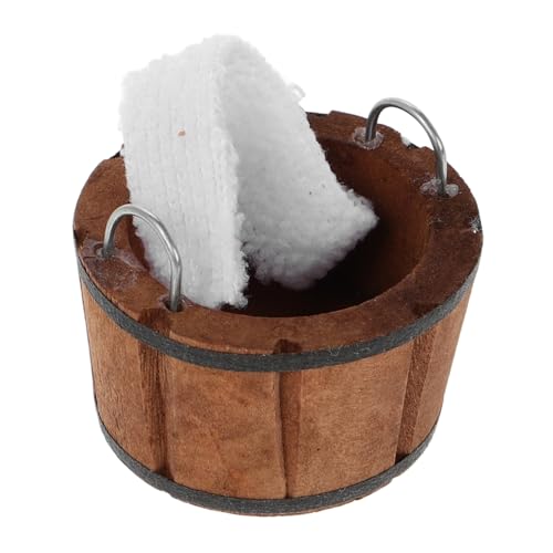 PartyKindom Maßstab mit Holzbadewanne und Zubehör Mini Eimer und Handtuch Realistische Puppenmöbel für Moderne Puppenhaus Dekoration PartyKindom Maßstab mit Holzbadewanne und Zubehör Mini Eimer und Handtuch Realistische Puppenmöbel für Moderne Puppenhaus Dekoration von PartyKindom
