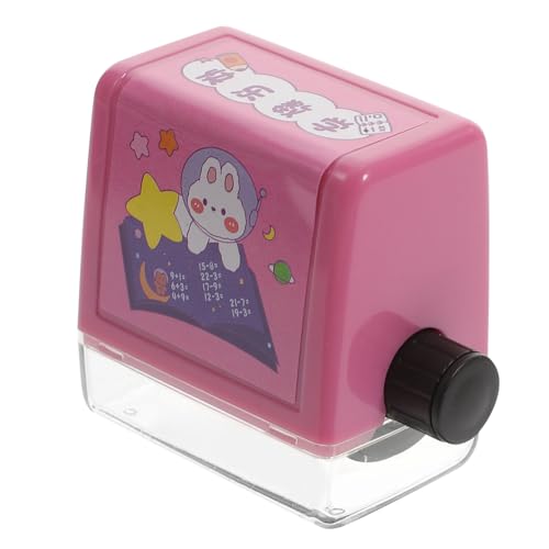 PartyKindom Mathematik Rollstempel Division für Ergonomisch und Sicher Tragbarer Kunststoff Lehrstempel Lernhilfsmittel für Schule und Homeschooling Aufbewahrungsbox und Stempelkissen PartyKindom Mathematik Rollstempel Division für Ergonomisch und Sicher Tragbarer Kunststoff Lehrstempel Lernhilfsmittel für Schule und Homeschooling Aufbewahrungsbox und Stempelkissen von PartyKindom