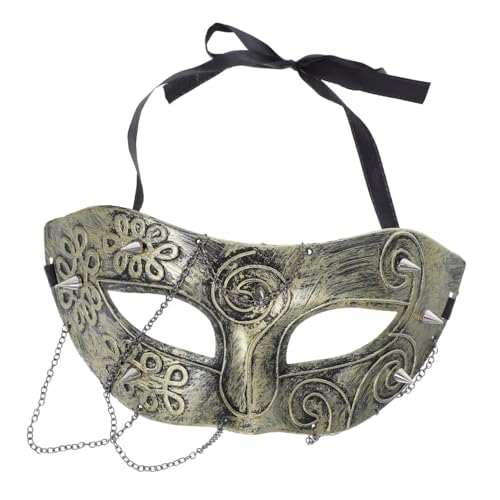 PartyKindom Mechanische Steampunk-maske: Halbgesichtsmaske Für Damen Und Herren – Cosplay-zubehör Für Halloween-kostümbälle Und Bühnenauftritte von PartyKindom