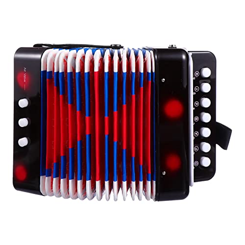 PartyKindom Mini Handspiel Akkordeon für Professionelles Musikinstrument für Kreative Entwicklung und Spaß für Musikalische Frühförderung und Eltern Junge Mädchen Interaktion von PartyKindom