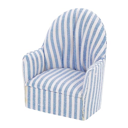 PartyKindom Mini House Sofa Ornament Streifensofa Realistische Puppenhaus Dekoration für Kreative Spielwelten und Szenen Lebendig und Charmant PartyKindom Mini House Sofa Ornament Streifensofa Realistische Puppenhaus Dekoration für Kreative Spielwelten und Szenen Lebendig und Charmant von PartyKindom