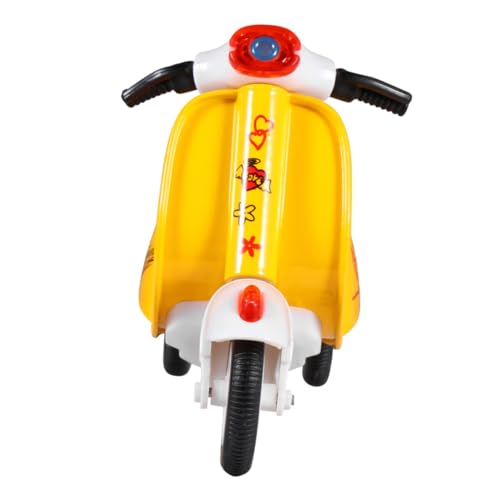 PartyKindom Mini Legierungs Motorradmodell mit Rückziehfunktion Gelbes Simulationsfahrzeug für Kleinkinder Pädagogisches Kinderspielzeug für Geburtstag und Weihnachten PartyKindom Mini Legierungs Motorradmodell mit Rückziehfunktion Gelbes Simulationsfahrzeug für Kleinkinder Pädagogisches Kinderspielzeug für Geburtstag und Weihnachten von PartyKindom