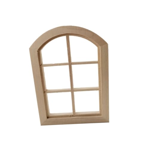 PartyKindom Mini Möbel Fensterrahmen Dekoration aus Holz für DIY Puppenhaus Sicher und Kinderfreundlich für Miniaturhäuser und Fotodekoration PartyKindom Mini Möbel Fensterrahmen Dekoration aus Holz für DIY Puppenhaus Sicher und Kinderfreundlich für Miniaturhäuser und Fotodekoration von PartyKindom