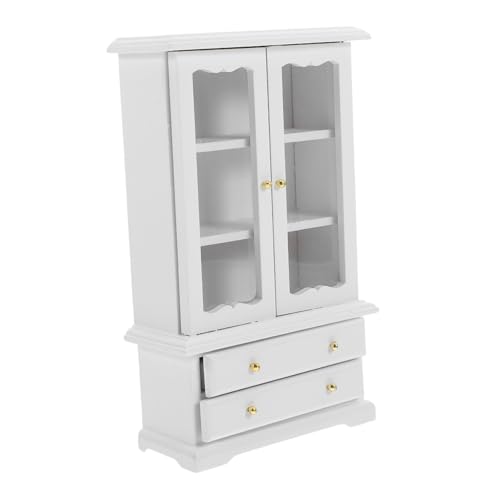 PartyKindom Mini Möbel Vitrine für Kinderzimmer Deko Kleiner Stauraum für Wohnzimmer und Schlafzimmer Ergänzung für Puppenhaus Zubehör PartyKindom Mini Möbel Vitrine für Kinderzimmer Deko Kleiner Stauraum für Wohnzimmer und Schlafzimmer Ergänzung für Puppenhaus Zubehör von PartyKindom