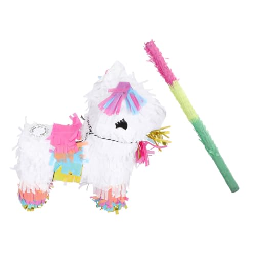 PartyKindom Mini Pinata Party Deko mit Süßigkeitenfüllung Geburtstags Pinata mit Schlagstab Wiederverwendbar als Geschenkbox für Kindergeburtstag und Festtage PartyKindom Mini Pinata Party Deko mit Süßigkeitenfüllung Geburtstags Pinata mit Schlagstab Wiederverwendbar als Geschenkbox für Kindergeburtstag und Festtage von PartyKindom