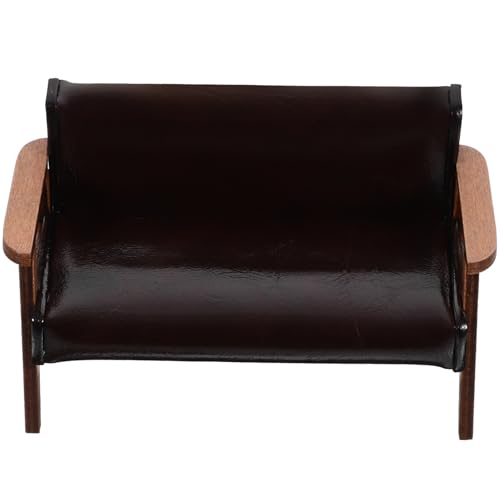 PartyKindom Mini-Sofa Modell im Maßstab 1:12 Puppenhaus-Sessel Sitz Möbel für Puppenhäuser winzig Couch Stuhl Mini Möbel Miniaturmöbel entzückende Puppenmöbel Miniatur-Sesselverzierung Leder PartyKindom Mini-Sofa Modell im Maßstab 1:12 Puppenhaus-Sessel Sitz Möbel für Puppenhäuser winzig Couch Stuhl Mini Möbel Miniaturmöbel entzückende Puppenmöbel Miniatur-Sesselverzierung Leder von PartyKindom