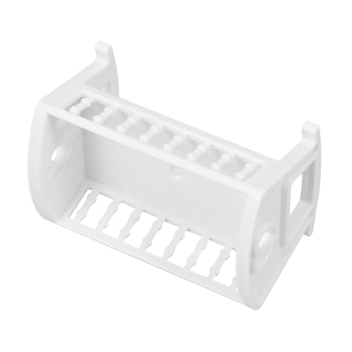 PartyKindom Mini -bettspielzeug Babypuppenkrippe Puppenhausbett Puppenhausmöbel Realistisch Puppenbett Miniatur Modell Mini House Accessory Mini - Spielzeugbett Mini-Modell Weiß Abs von PartyKindom