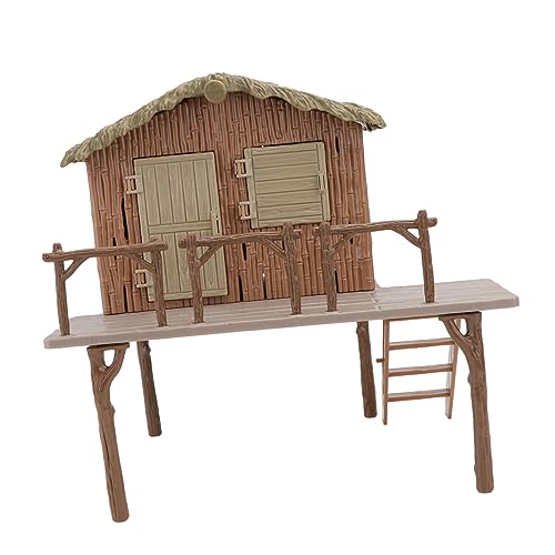 PartyKindom Miniatur Hausmodell Realistische Nachbildung Lebensecht Detailreich Sandtisch Landschaft Dekoration DIY für Sandlandschaft Bauernhof Szenen Ornament PartyKindom Miniatur Hausmodell Realistische Nachbildung Lebensecht Detailreich Sandtisch Landschaft Dekoration DIY für Sandlandschaft Bauernhof Szenen Ornament von PartyKindom