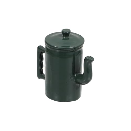 PartyKindom Miniatur Mini Wasserkanne Aluminiumlegierung Miniatur Kaffeekanne mit Deckel Puppenhaus Dekoration Zubehör für Puppenhäuser PartyKindom Miniatur Mini Wasserkanne Aluminiumlegierung Miniatur Kaffeekanne mit Deckel Puppenhaus Dekoration Zubehör für Puppenhäuser von PartyKindom