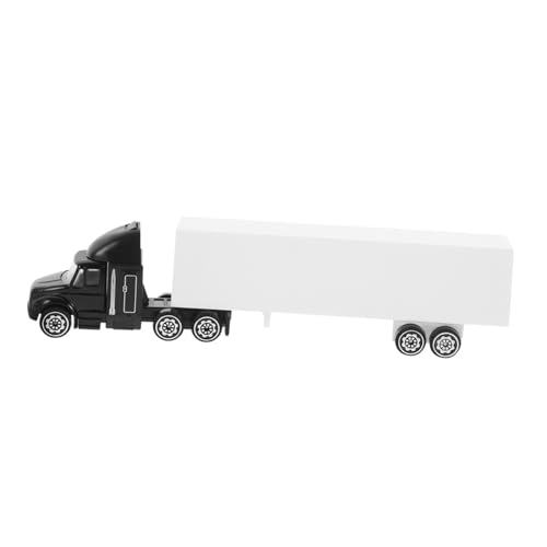 PartyKindom Miniatur Retro LKW Modell aus Metall Detailreiches Amerikanisches Lastwagen Dekoratives Containerfahrzeug Kleine Baumaschine Sammlerobjekt für Schreibtisch und PartyKindom Miniatur Retro LKW Modell aus Metall Detailreiches Amerikanisches Lastwagen Dekoratives Containerfahrzeug Kleine Baumaschine Sammlerobjekt für Schreibtisch und von PartyKindom