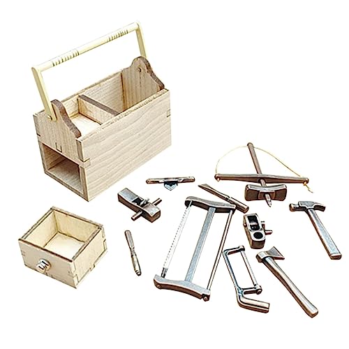 PartyKindom Miniatur Werkzeugschrank Teiliges Puppenhaus Dekoration Stabile Miniatur für Puppenhaus Zubehör Kreatives Kinderspielzeug PartyKindom Miniatur Werkzeugschrank Teiliges Puppenhaus Dekoration Stabile Miniatur für Puppenhaus Zubehör Kreatives Kinderspielzeug von PartyKindom