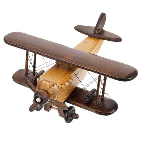 PartyKindom Modellflugzeug Flugzeuge Retro Ornament Dekoration Ebene Vintage Flugzeugdekor Jet -Flugzeug Miniaturflugzeug Flugzeugfigur Flugzeugschmuck Hölzern Chocolate PartyKindom Modellflugzeug Flugzeuge Retro Ornament Dekoration Ebene Vintage Flugzeugdekor Jet -Flugzeug Miniaturflugzeug Flugzeugfigur Flugzeugschmuck Hölzern Chocolate von PartyKindom