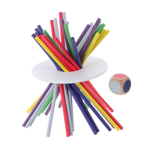PartyKindom Montessori Balance Sticks Holzspielzeug für Familien Spiele Feinmotorik Konzentration Training Spielstäbe für Geduld und Kognitive Entwicklung Kompakt und Reisefreundlich PartyKindom Montessori Balance Sticks Holzspielzeug für Familien Spiele Feinmotorik Konzentration Training Spielstäbe für Geduld und Kognitive Entwicklung Kompakt und Reisefreundlich von PartyKindom