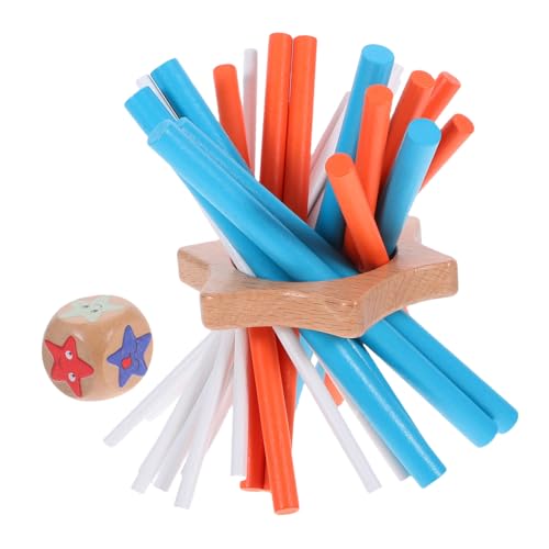 PartyKindom Montessori Holz Balance Stick Spiel Buntes Geduld Training Fördert Koordination Teamwork Tragbar für Familie Party Reise Pädagogisch Interaktives Motorik Lernspiel PartyKindom Montessori Holz Balance Stick Spiel Buntes Geduld Training Fördert Koordination Teamwork Tragbar für Familie Party Reise Pädagogisch Interaktives Motorik Lernspiel von PartyKindom