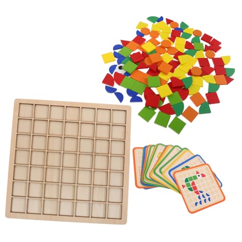 PartyKindom Montessori Holzspielzeug Teiliges Tangram mit Geometrischen Formen Pädagogisches Puzzle für Fördert Formenerkennung Hand Auge Koordination und Kreatives Lernen PartyKindom Montessori Holzspielzeug Teiliges Tangram mit Geometrischen Formen Pädagogisches Puzzle für Fördert Formenerkennung Hand Auge Koordination und Kreatives Lernen von PartyKindom