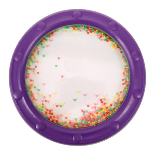PartyKindom Musikinstrument für Meeresklangtrommel Trommel Musikspielzeug für Babys Wellenperle Ozeantrommel für klirren Wave-Trommeln Kinderinstrument Plastik von PartyKindom