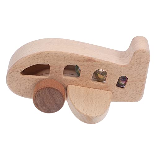 PartyKindom Natürlicher Buchenholz Flugzeug Buntes Holzmodell mit Marbles Pädagogisches Hand Koordinationsspielzeug für für Lernförderung und Sammlung PartyKindom Natürlicher Buchenholz Flugzeug Buntes Holzmodell mit Marbles Pädagogisches Hand Koordinationsspielzeug für für Lernförderung und Sammlung von PartyKindom