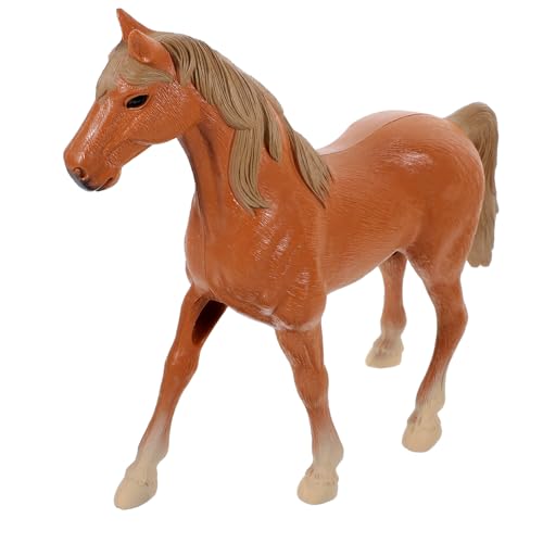 PartyKindom Pferd Actionfigur Simulation Pferdemodell Dekoration Hohles für Vielseitig Einsetzbar als Deko oder Interaktives Leicht und Tragbar für von PartyKindom