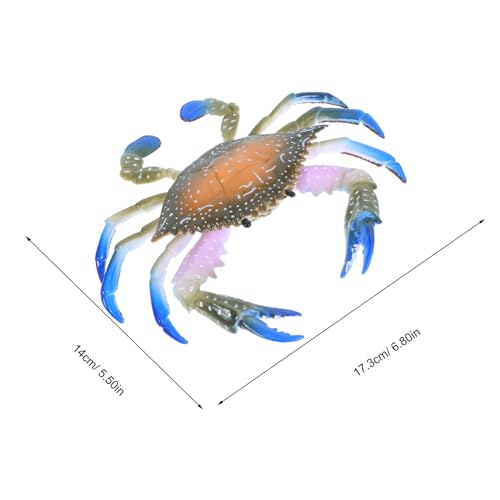 PartyKindom Plastik Krabben Bunte Simulation Meeresorganismus Modell Realistische Dekoration Aquarium Deko Garten Ornament Lernspielzeug PartyKindom Plastik Krabben Bunte Simulation Meeresorganismus Modell Realistische Dekoration Aquarium Deko Garten Ornament Lernspielzeug von PartyKindom