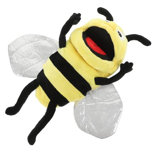 PartyKindom Plüsch Bienen Handpuppe Interaktives Geschichtenerzählen für Fördert Kreativität und Kommunikation für Fantasievolles PartyKindom Plüsch Bienen Handpuppe Interaktives Geschichtenerzählen für Fördert Kreativität und Kommunikation für Fantasievolles von PartyKindom