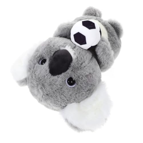 PartyKindom Plüsch Koala Kuscheltier mit Grünem Schal Weiches Stofftier für Freunde Wohnzimmer Dekoration von PartyKindom