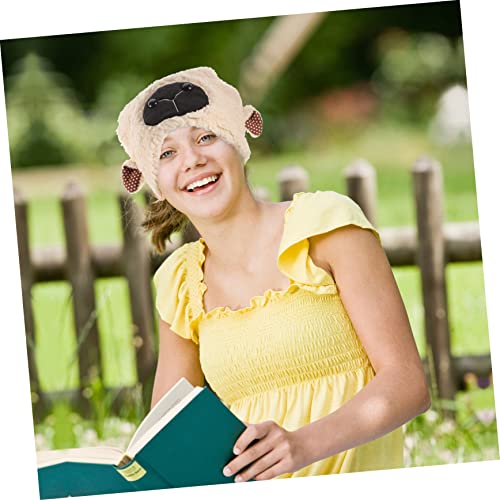 PartyKindom Plüsch Schaf Hut Kuscheliger Foto Accessoire für Cosplay Auftritte Bequemes und Warmes Kopfteil für Festivals Geburtstagsfeiern und Fotografie PartyKindom Plüsch Schaf Hut Kuscheliger Foto Accessoire für Cosplay Auftritte Bequemes und Warmes Kopfteil für Festivals Geburtstagsfeiern und Fotografie von PartyKindom