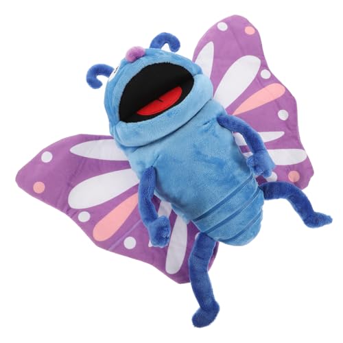 PartyKindom Plüsch Schmetterling Handpuppe Interaktive Kuscheltiere für Geschichtenerzählen und Früherziehungsspielzeuge PartyKindom Plüsch Schmetterling Handpuppe Interaktive Kuscheltiere für Geschichtenerzählen und Früherziehungsspielzeuge von PartyKindom
