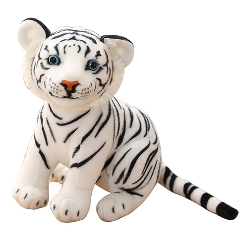 PartyKindom Plüsch Tiger Flauschige Tiger Puppe für Kuscheltier für Schlafzimmer und Wohnzimmer als Dekoration und Begleiter PartyKindom Plüsch Tiger Flauschige Tiger Puppe für Kuscheltier für Schlafzimmer und Wohnzimmer als Dekoration und Begleiter von PartyKindom
