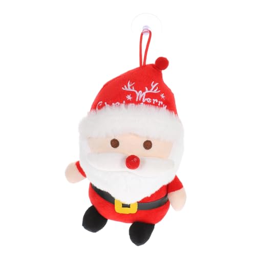 PartyKindom Plüsch Weihnachtsmann Puppe Weiche Santa Claus Figur aus Plüsch mit PP Baumwolle Festliche Weihnachtsdeko für Tisch und Zuhause für Familie und Freunde von PartyKindom