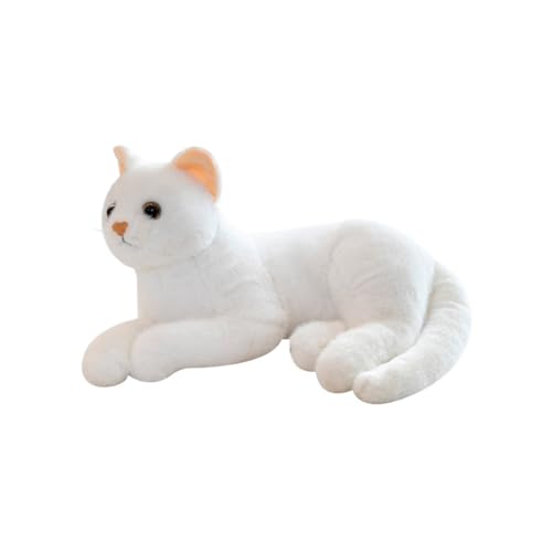 PartyKindom Plüschtier Katze Weich Für Kinderzimmer Puppe Ornament Kuscheltier Tiere Süß Flauschig Für Drinnen Plüschtier Kuscheltiere Simulation Kleinkind Haustier Plüsch von PartyKindom